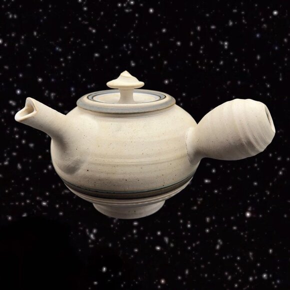 Tonala Talavera Pottery Teapot With Pianted Bird Marked Folk Art Pottery 6”T 4”W - Picture 5 of 16